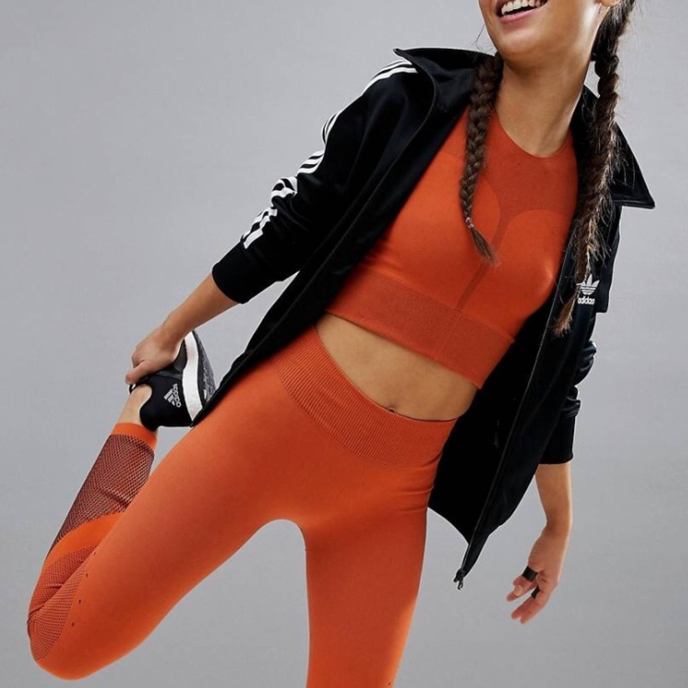 ISO!!!! 🧡 adidas warp knit crop top/sports bra 🧡